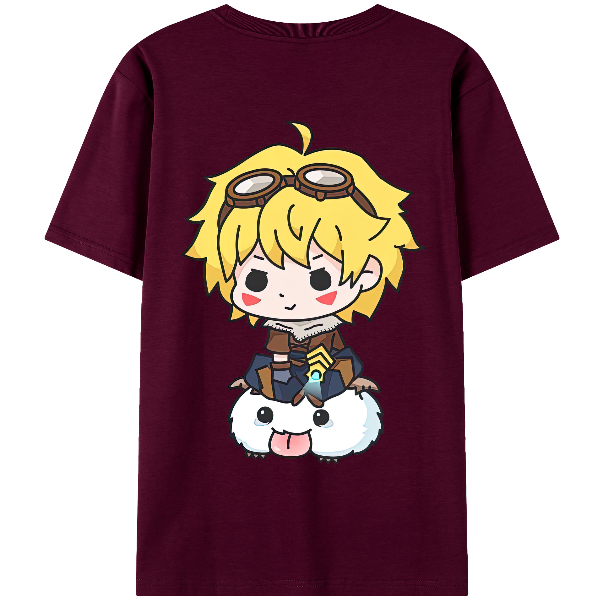 リーグ・オブ・レジェンド League of Legends LOL レディース半袖Tシャツ(バックプリント)